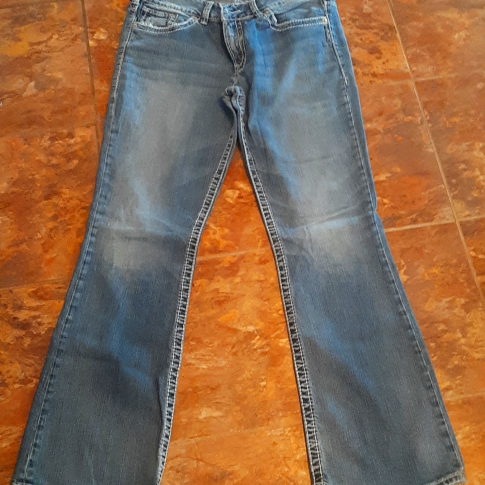 Silver jeans
